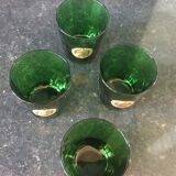 Lot of 4 Dubonnet glasses