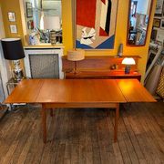 Scandinavian extendable dining table