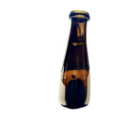 Antique amber glass vase
