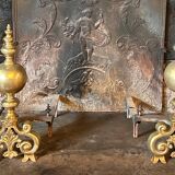 LARGE ANDirons