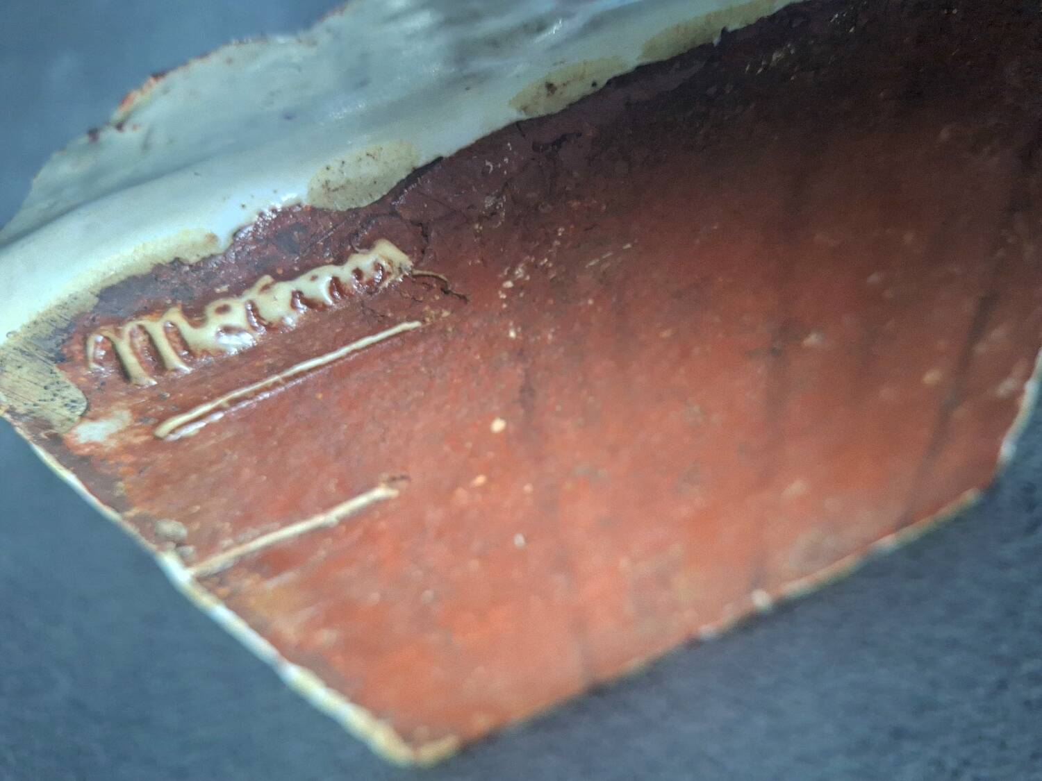 Mobach Utrecht ceramic ashtray, vintage pocket emptier