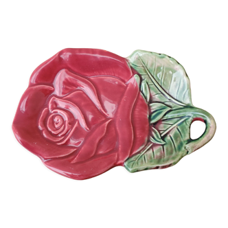 Vide-poche rose en céramique