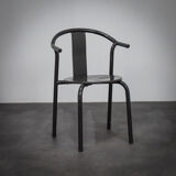 Rare set of 6 “Maxmo” postmodern dining chairs by Ikea, 1980s