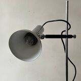 Articulated desk lamp in chrome metal, Lita France 1970