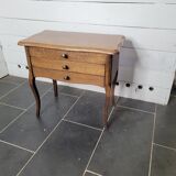 Oak bedside table