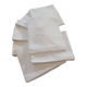 White linen damask napkins Monogram JM