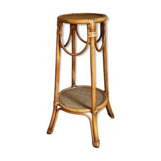 High harness in vintage rattan