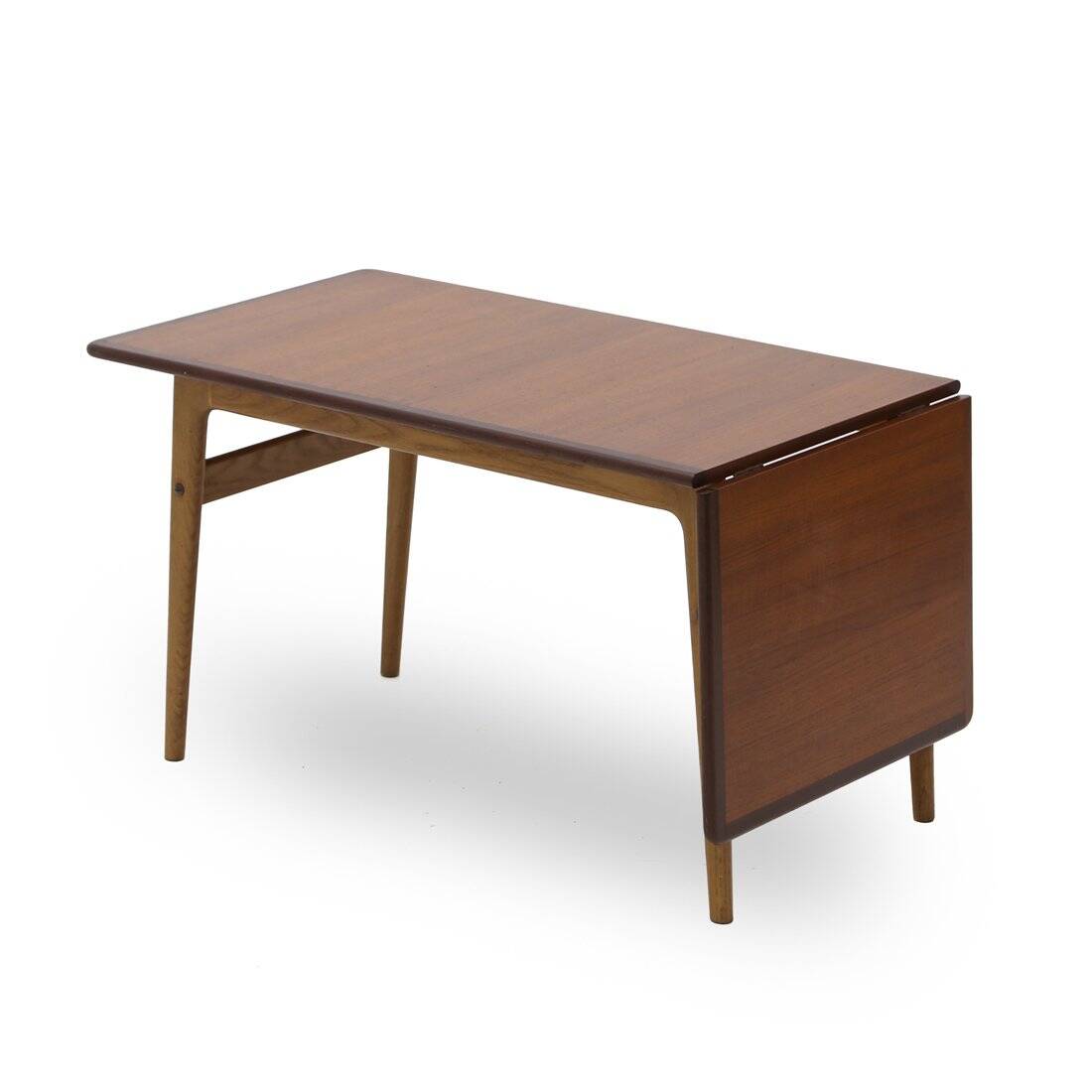 Swedish extendable teak table, 1950s
