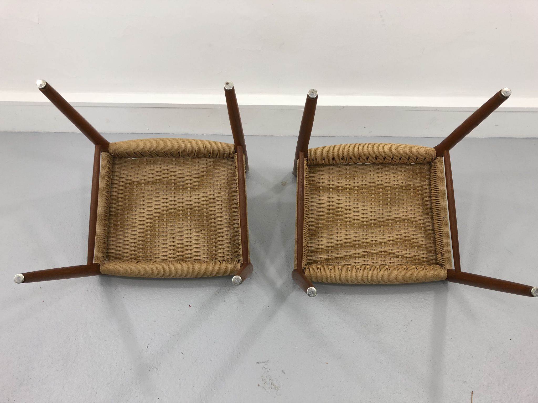 Danish Teak 56 chairs by Niels Otto Møller for J. L. Møllers