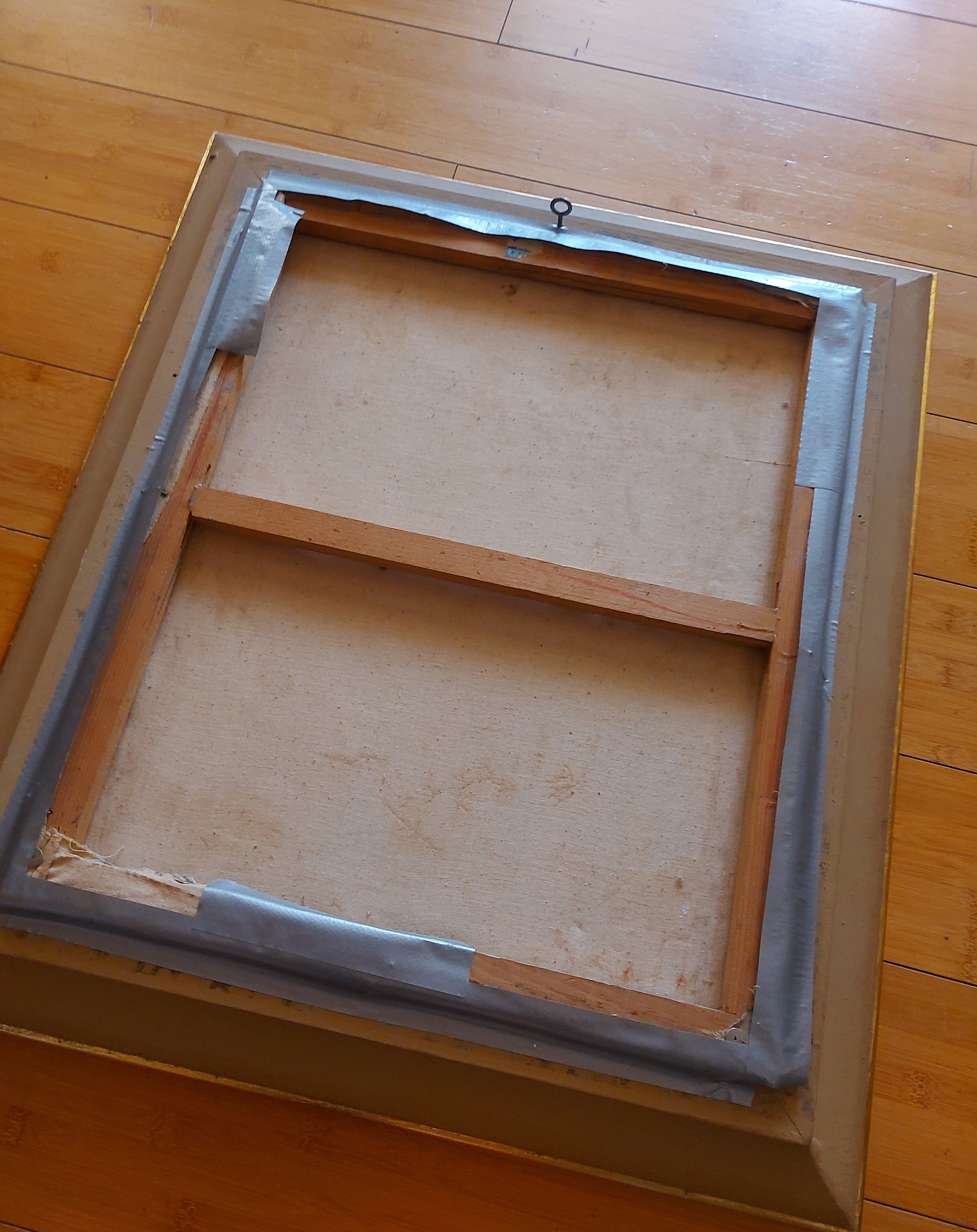 Oil painting signed 60'S, bouquet of flowers