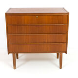 Scandinavian Chest of Drawers in Teak, 1960s