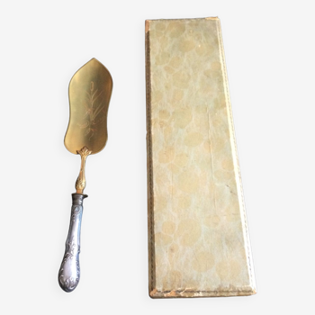 Old golden & silver pie shovel