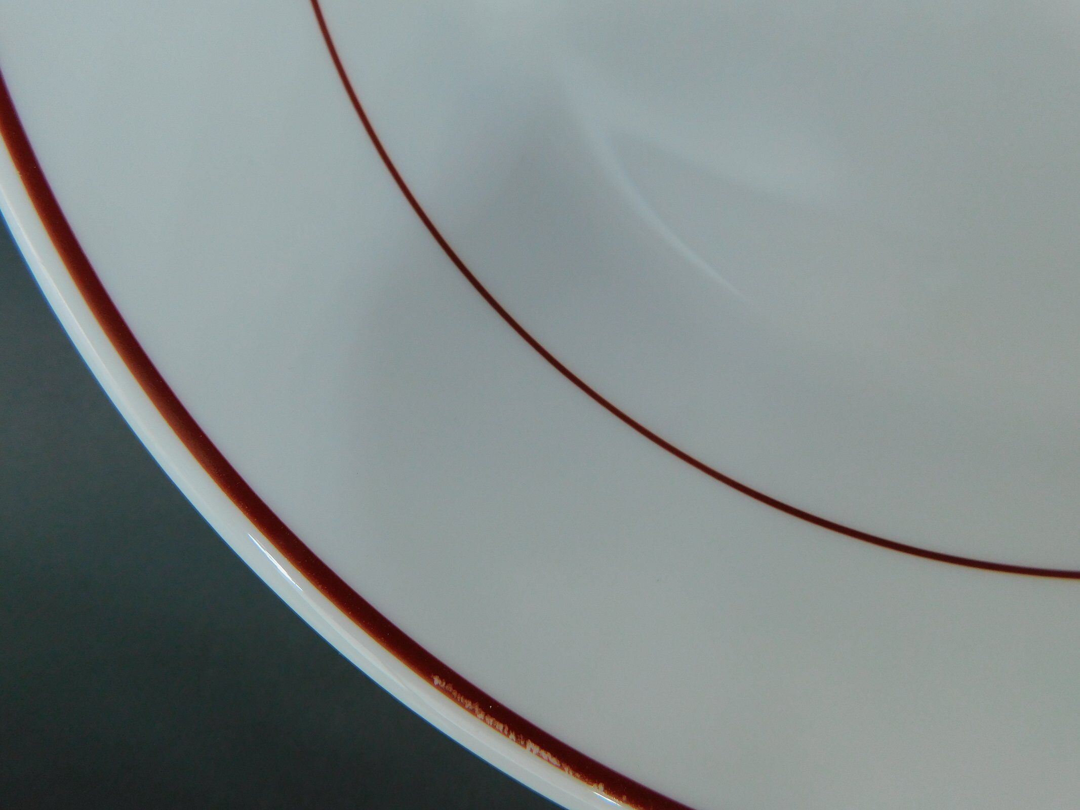 Set of 8 plates Arcopal restaurant - Blanc - Bordeaux