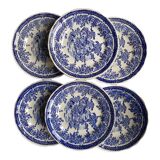 Assiette faïence ancienne Lunéville