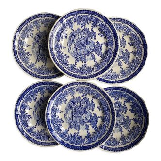Old earthenware plate Lunéville