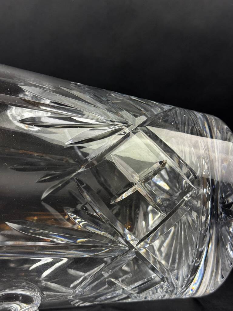 Cut crystal champagne bucket