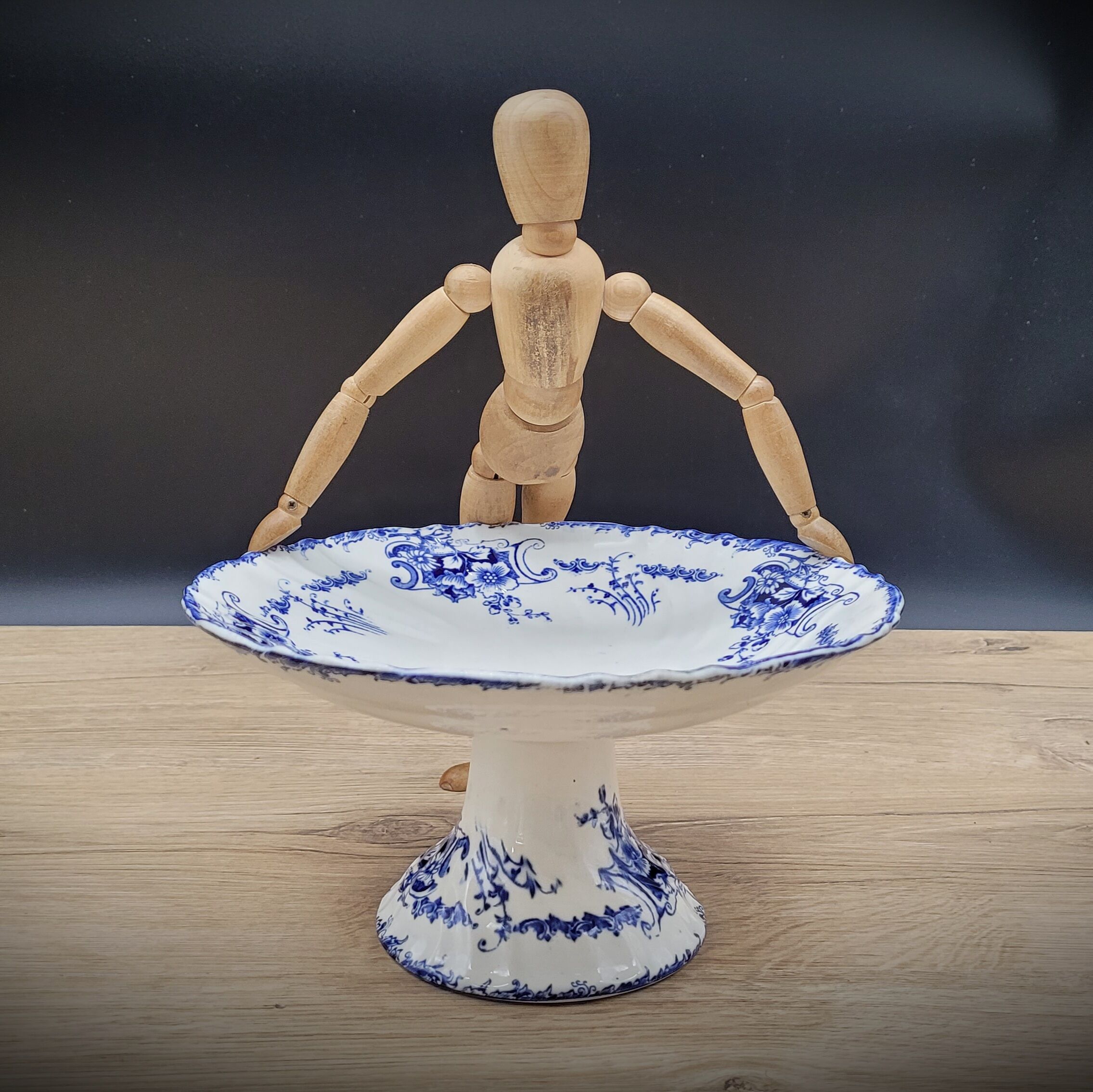 Dutch Longwy Compotier