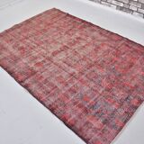 Red Turkish Oushak Rug sku 1502