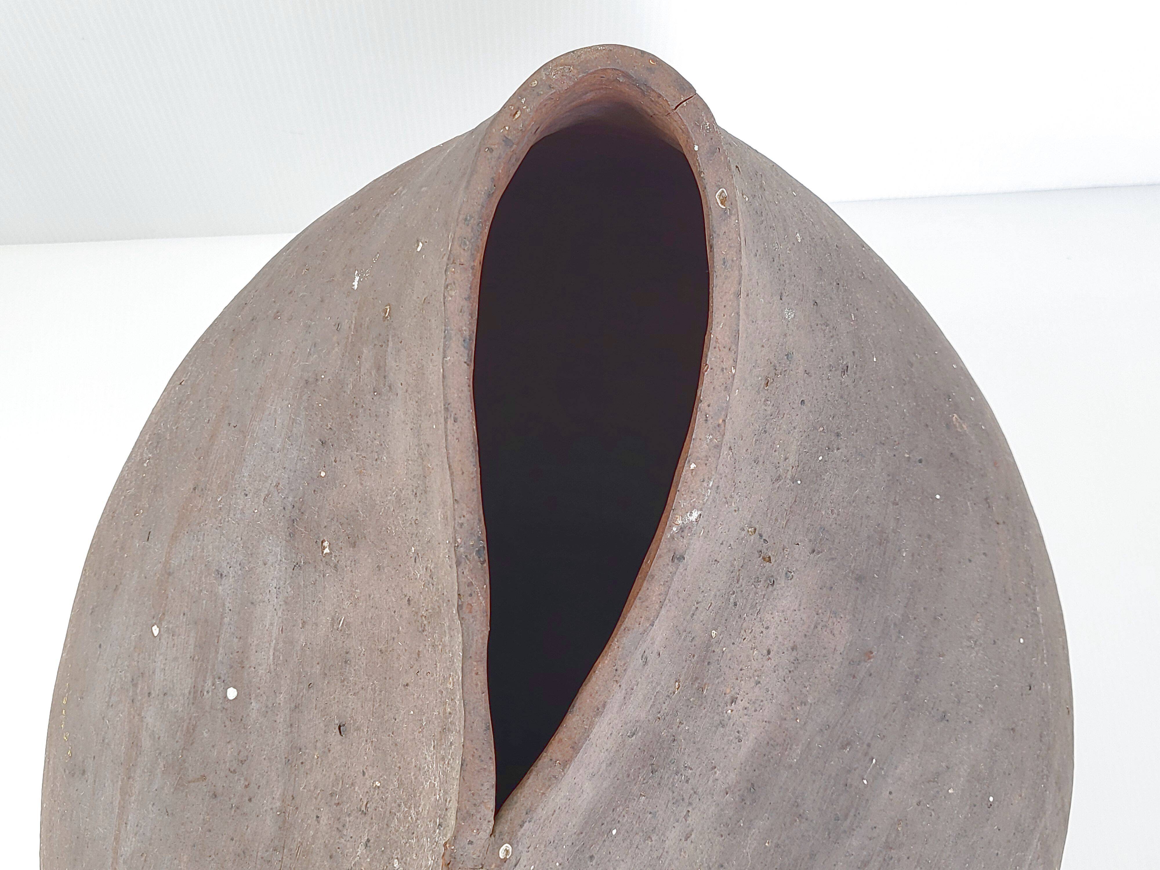 XXL vintage terracotta vase