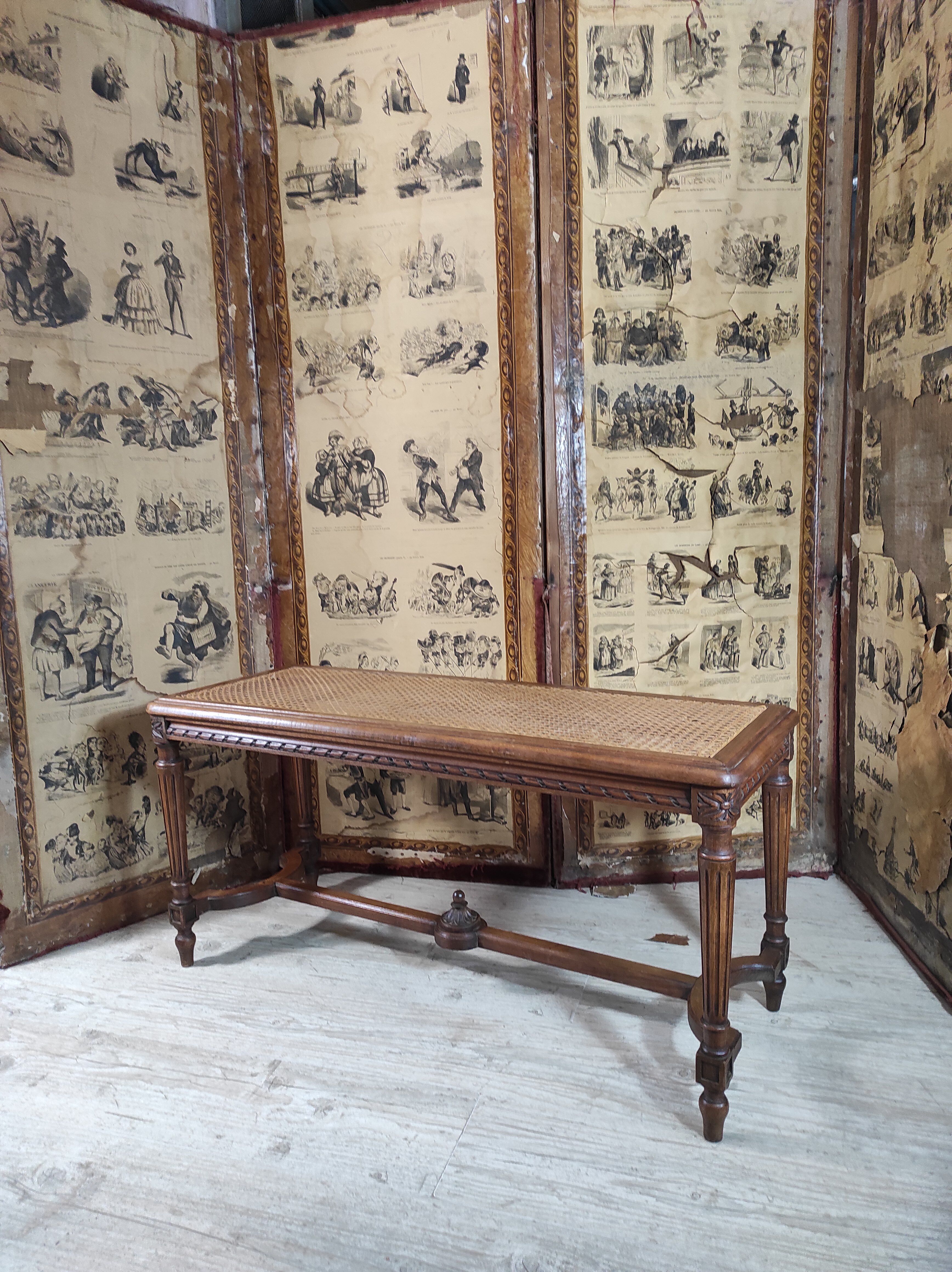 Louis XVI style bench