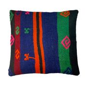 Housse de coussin en kilim turc vintage 40x40cm
