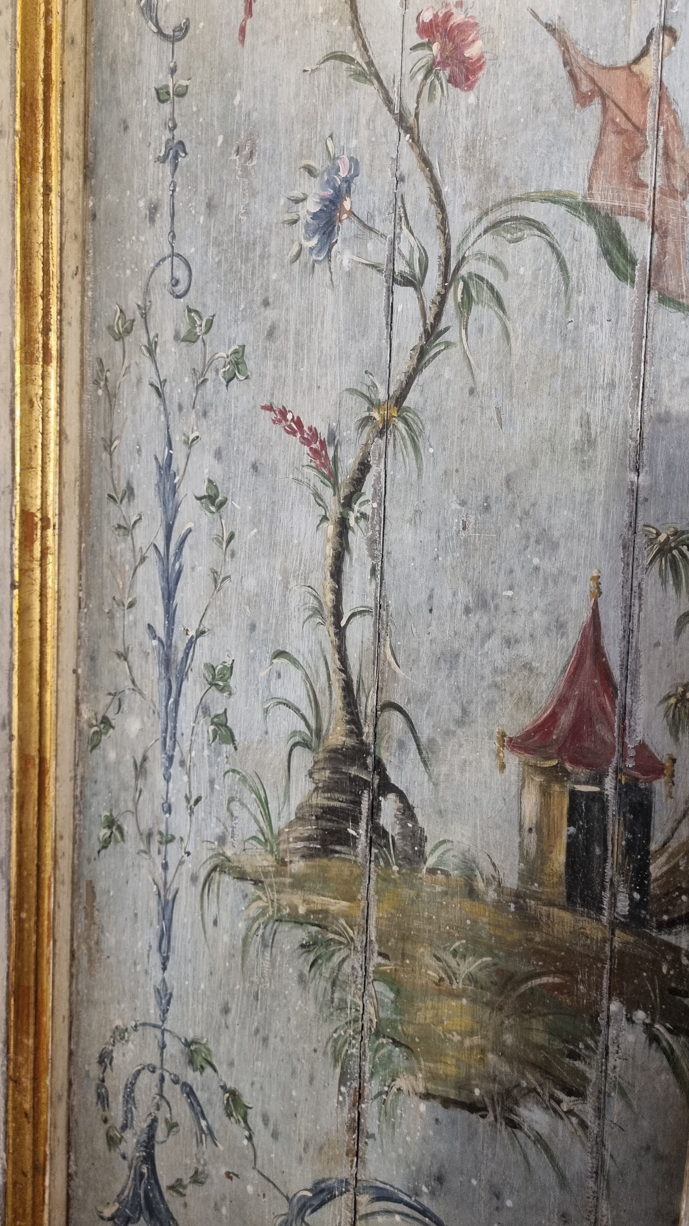 Pair of decorative panels 18th