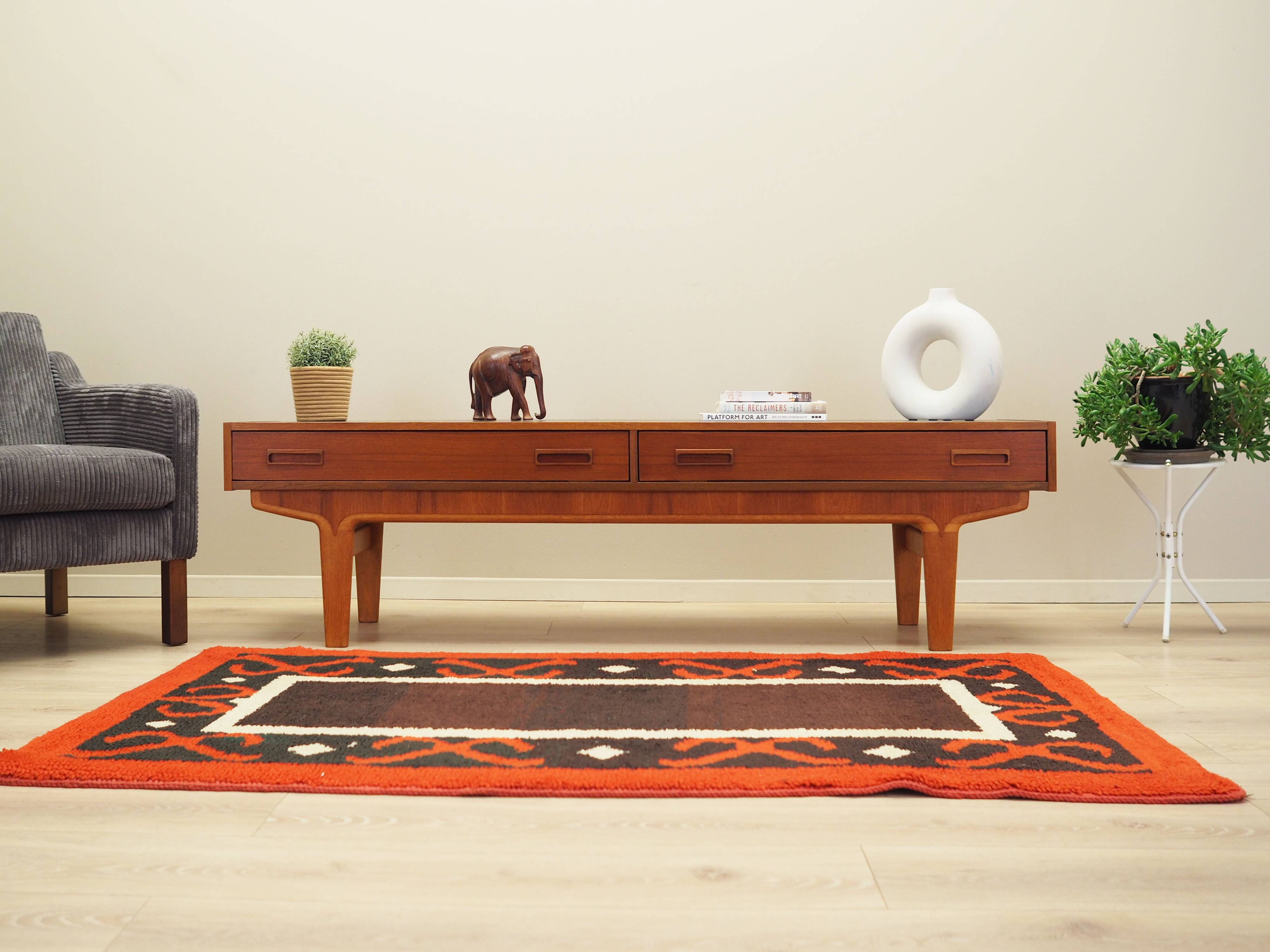 Teak lowboard, Danish design, 1960s, production: Denmark