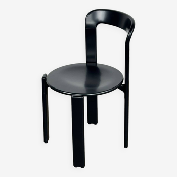 Chaises Dietiker Rey de Bruno Rey noir