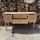 Small renovated antique buffet