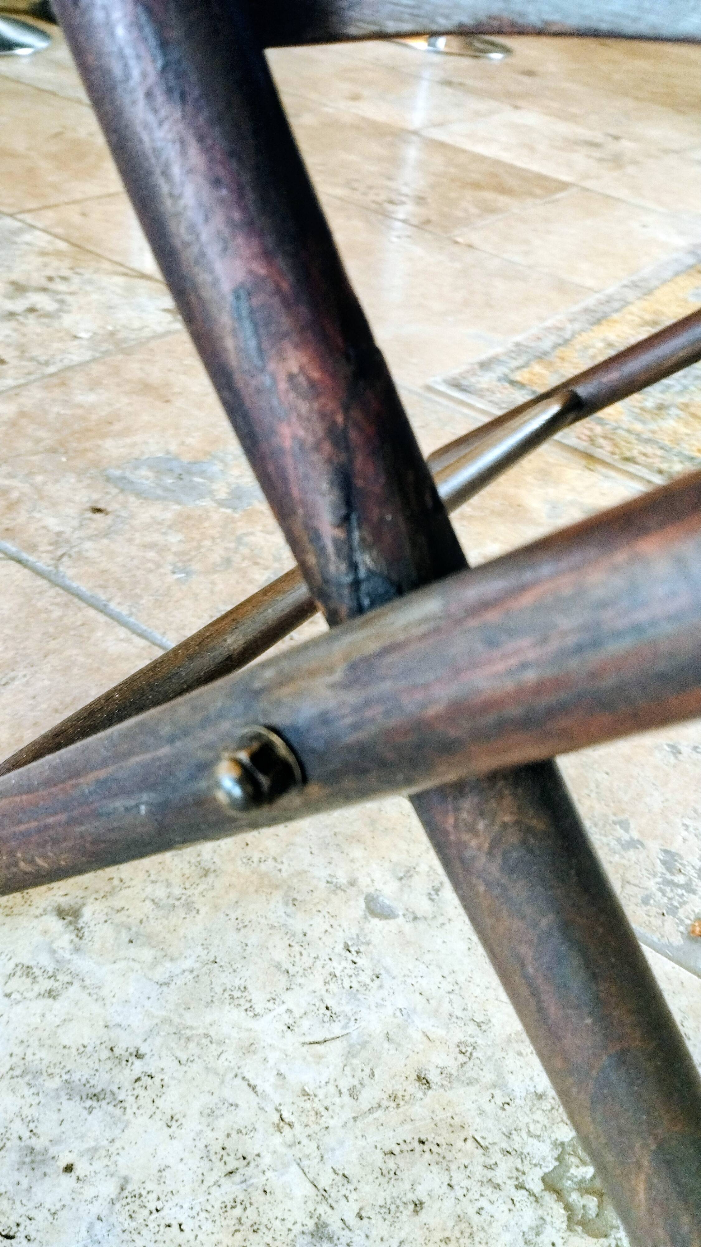 Vintage camping folding chair