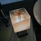 Vintage Bedside Lamp • Cubic • Gaetano Sciolari • 1969