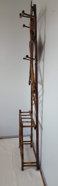 Bamboo coat rack