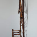 Bamboo coat rack