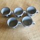 Lot of 5 cups sandstone
