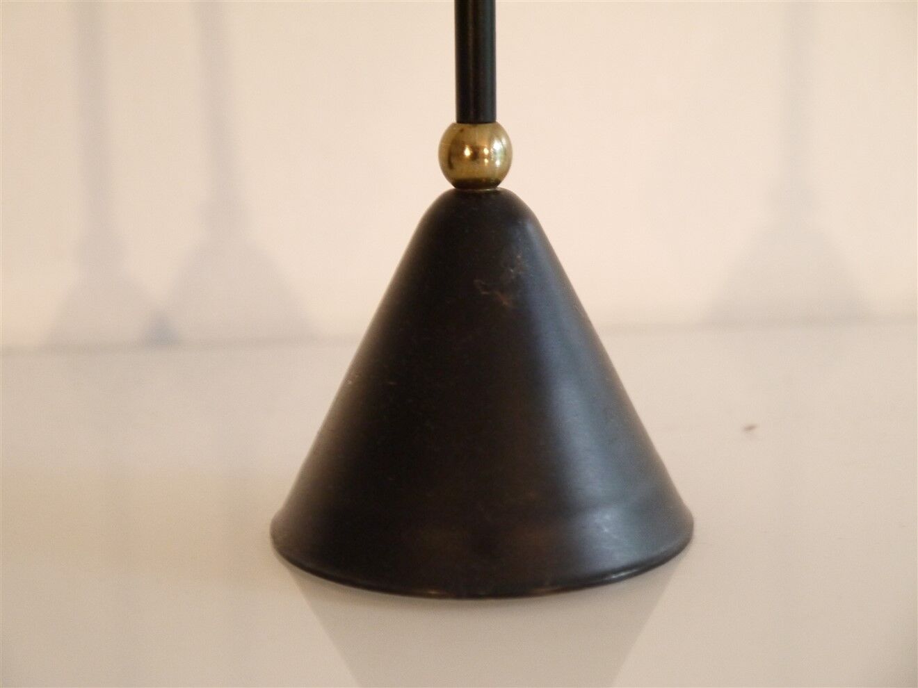 Pair of Scandinavian candlesticks 1980