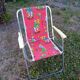 Retro vintage folding chair for kids