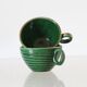 Paire de tasses vertes St Clément vintage