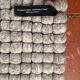 Myfelt rug made of virgin wool felt balls.