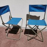 old Folding seat, vintage folding camping chair