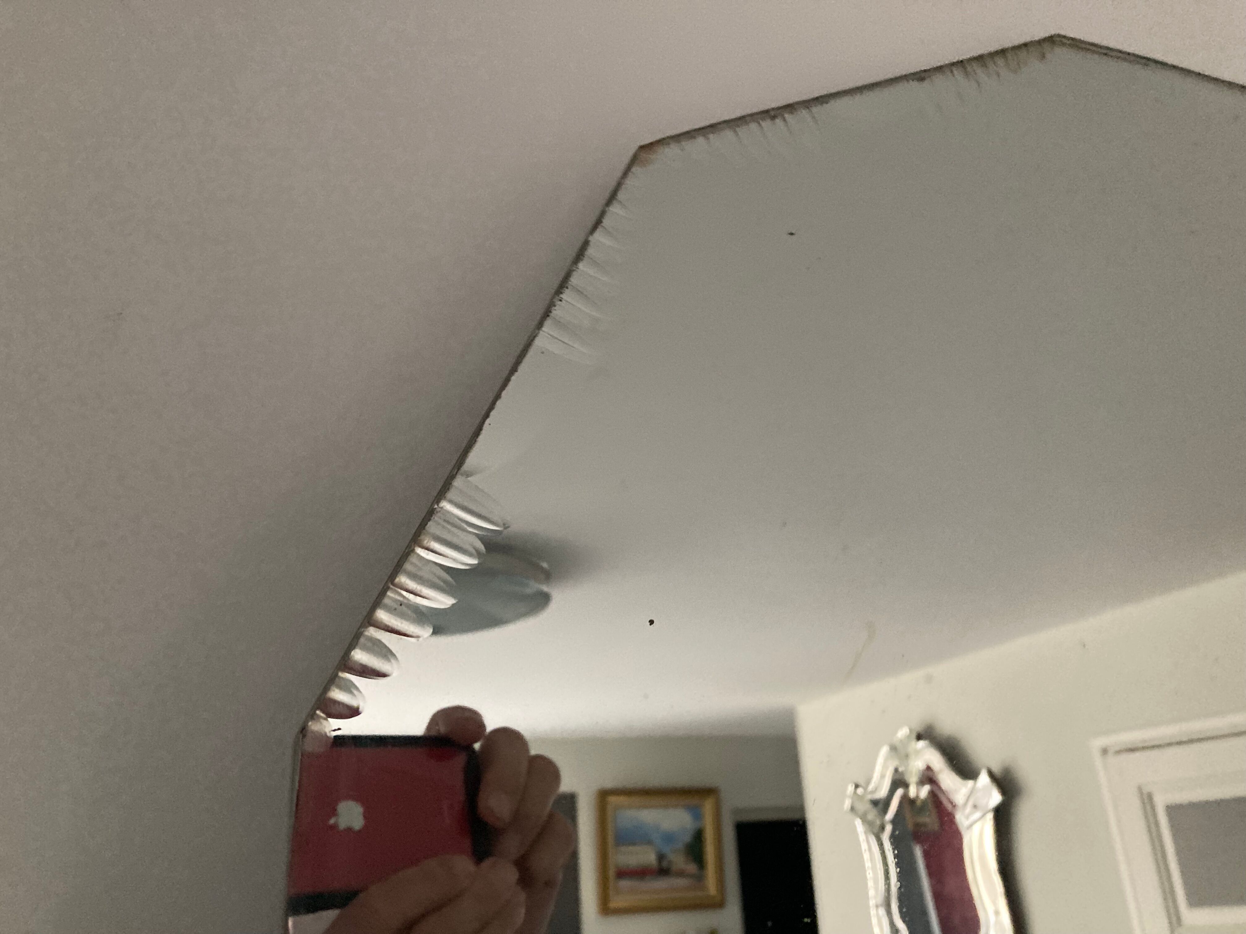 Modern beveled mirror 120x75cm