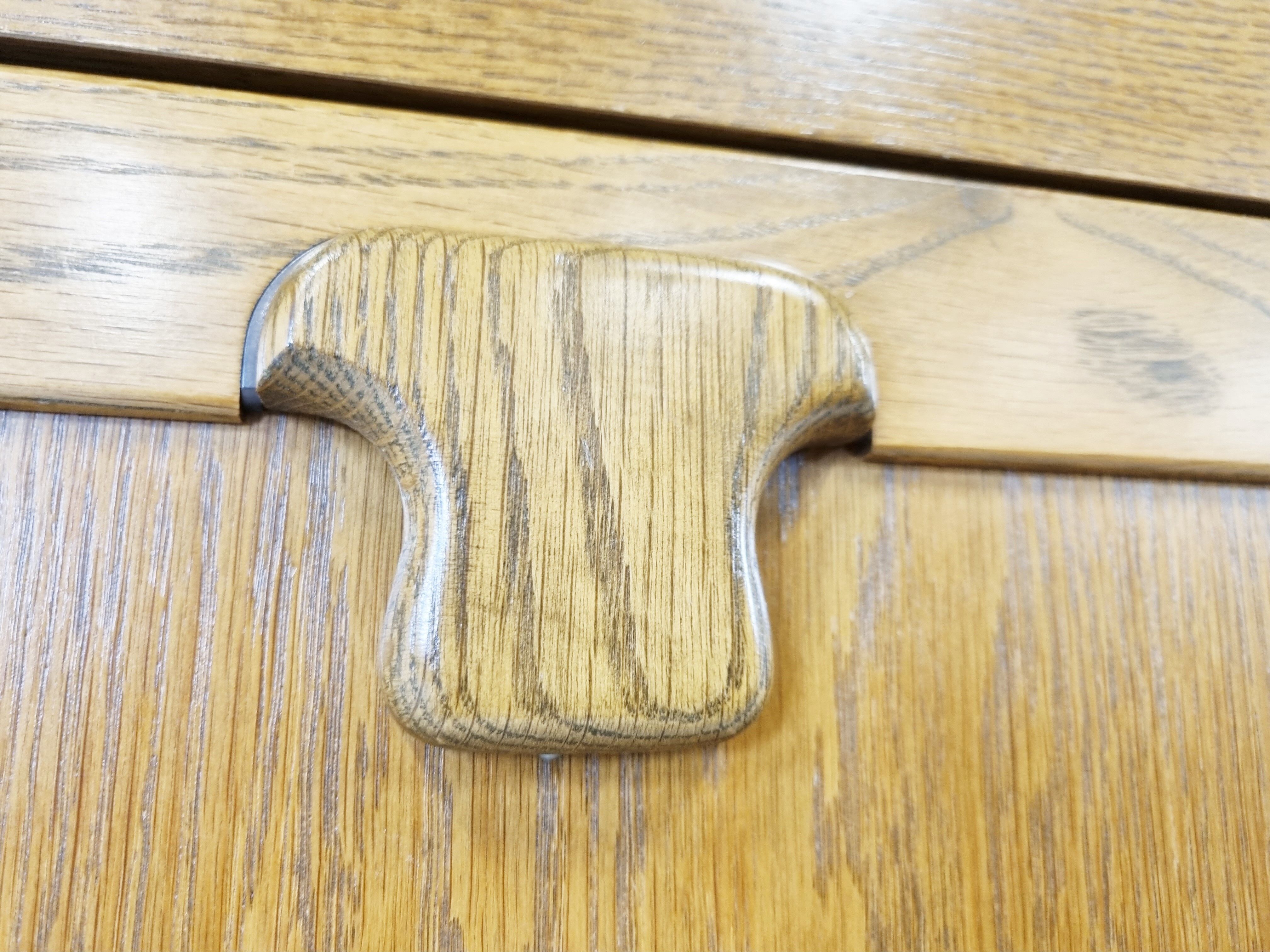 Vintage wooden cabinet, 1960s