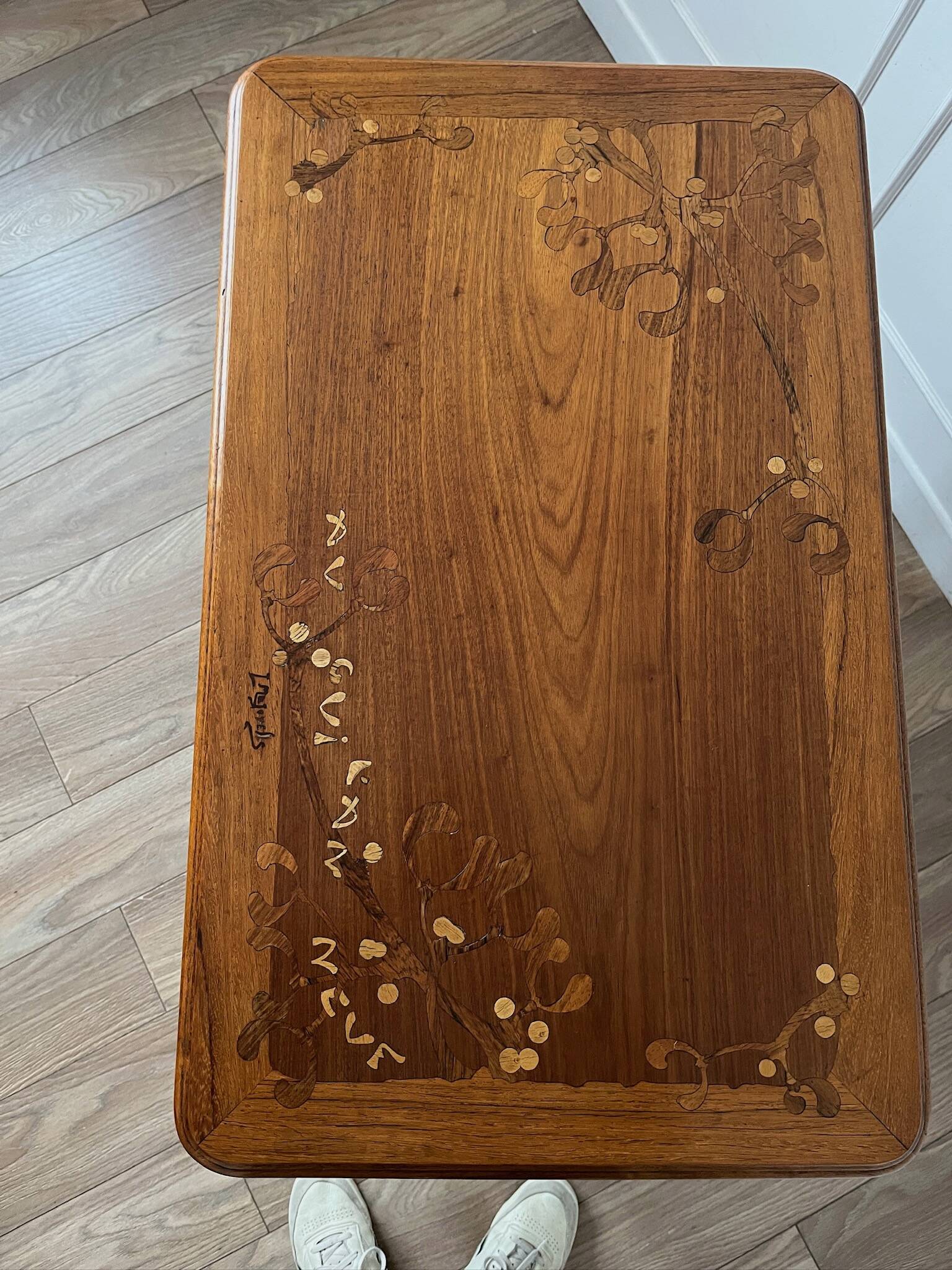 Table à thé Art nouveau, Louis Majorelle