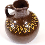 Enameled pitcher