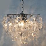 Lustre Poliedri en verre de Murano