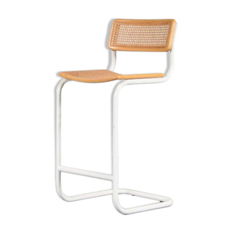 1970s “Cesca” bar stool by Marcel Breuer from Italy