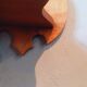 Pair of shelves late nineteenth century in solid walnut style Gothic