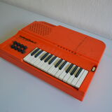 Organ bontempi orange plastic age 70's