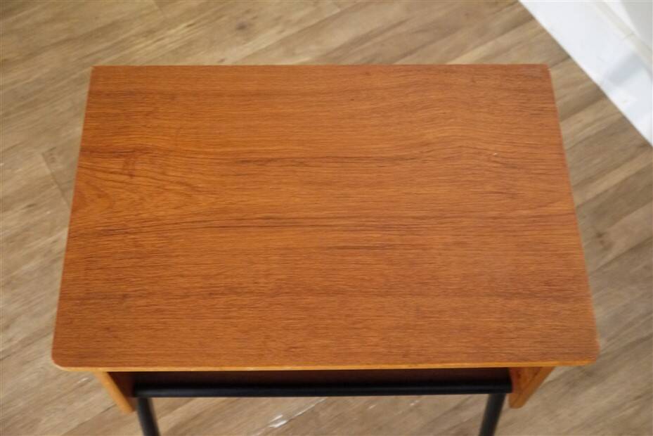 Scandinavian teak bedside tables from the 1960s.