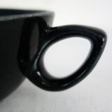 2 cups with saucers New Time Boch Frères 1955