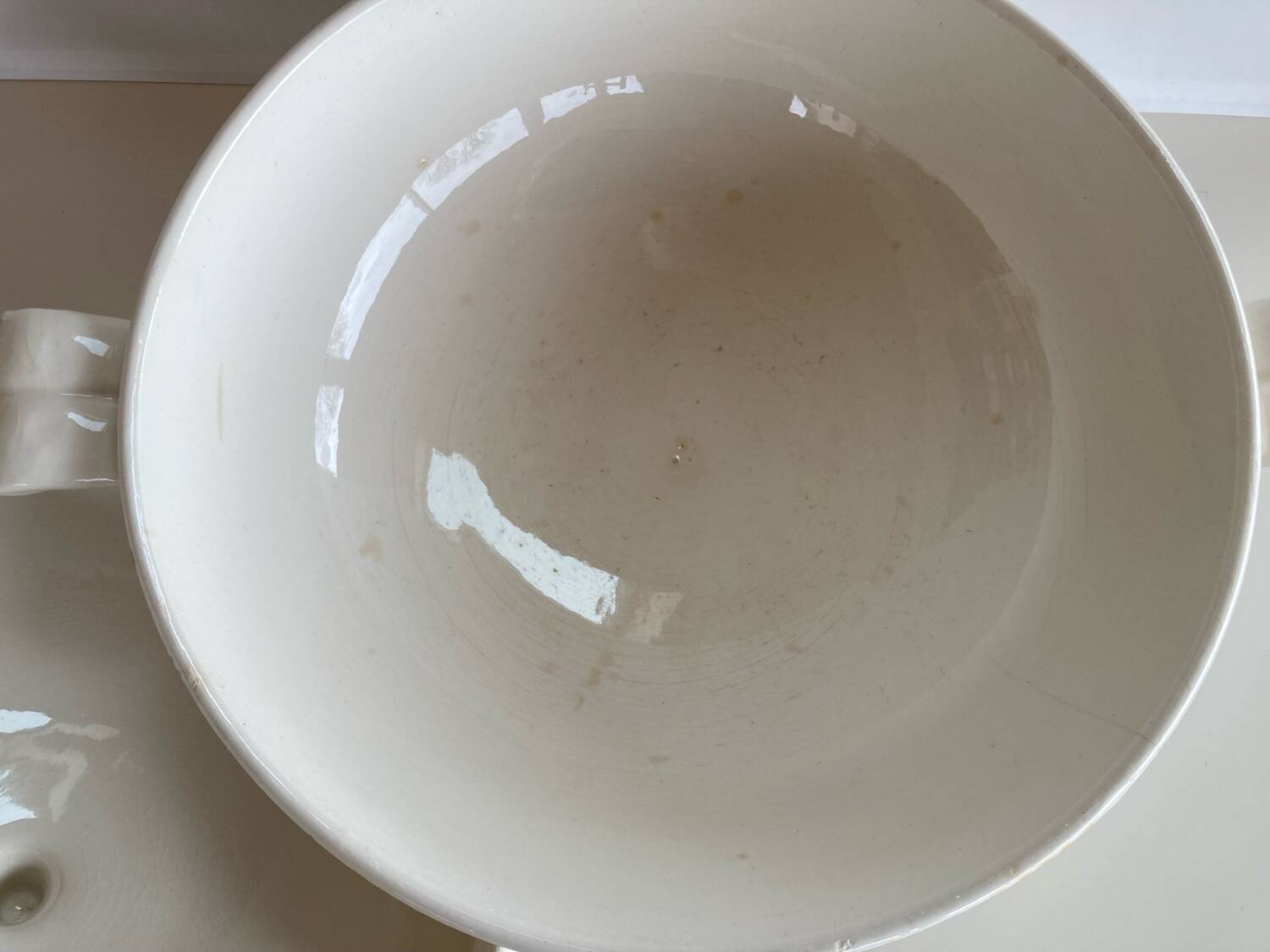 Vintage Sarreguemines soup tureen Brigitte